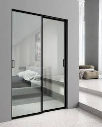 Slimline Sliding Glass Door Double