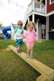 diy balance beam for toddlers