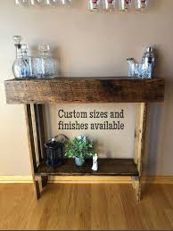 Reclaimed Barn Wood Entry Way Console