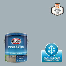 1 Gal Ppg1038 4 Smoke Screen Satin Interior Exterior Porch And Floor Paint With Cool Surface Technology