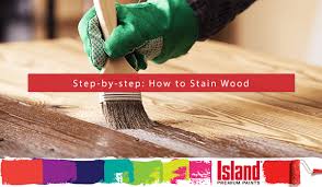 Step By Step How To Stain Wood
