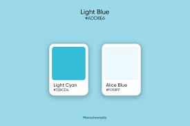 Light Blue Color Hex Code Shades