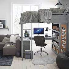 Sleep Study Loft Bed Pottery Barn Teen