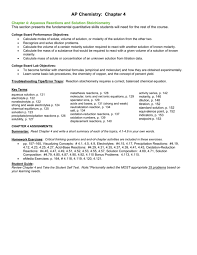 Ap Chemistry Chapter 4