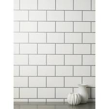 Fine Decor Metro Silver Tile Non Pasted