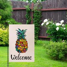 Nogis Colorful Pineapple Welcome Garden