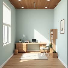 3d Minimalist Study Room Icon In A