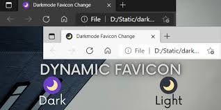 Favicon According To System Dark Mode