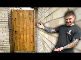 How To Build A Garden Gate Easy Step