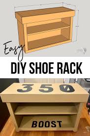 Simple Diy Shoe Rack Looks Like A