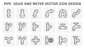 Industrial Valve Symbol Vector Images