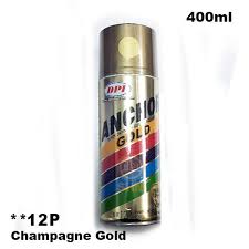 Dpi Anchor Spray 12p Champagne Gold