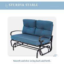 Suncrown 2 Person Metal Outdoor Patio