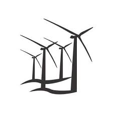 Windmill Icon Ilration Vector