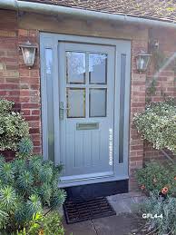 Oak Doors Glazed Framed Ledged