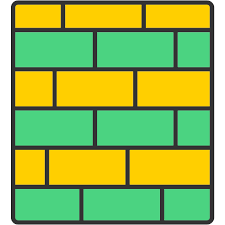 Wall Generic Color Lineal Color Icon