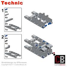 lego technic model custombricks moc