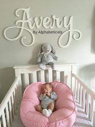 Baby Name Sign For Nursery Decor Boy