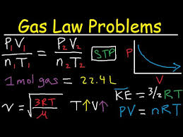 Gas Law Problems Combined Ideal