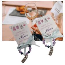Wine Glass Charms For Baby Shower 4 U