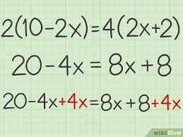 How To Solve Equations With Variables