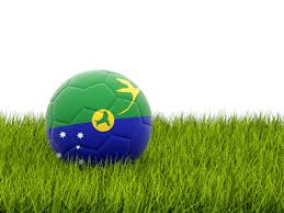 Football In Grass Ilration Of Flag