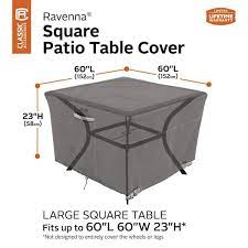 Square Patio Table Cover