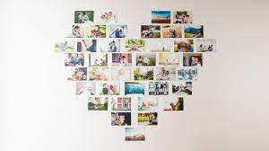 How To Make A Heart Photo Wall In 3