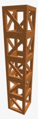 wooden truss beam roblox transpa