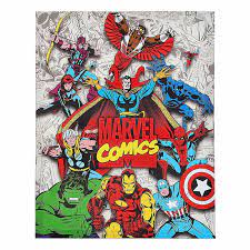 Marvel Comics Group Canvas Wall Art 16x20