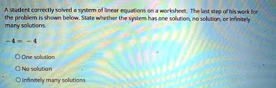 Linear Equations On A Worksheet