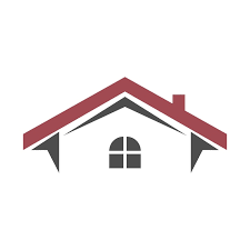 Vector Residential Roof Design Icon Logo