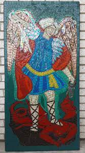 Mosaic Wall Art The Archangel Michael