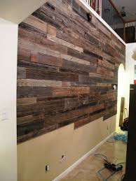 Reclaimed Wood Accent Wall Old Fences