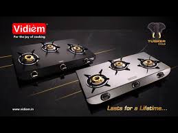 Vidiem Tusker Gold 3 Burner Gas Stove