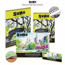 Soho Watercolor Blocks And Pads Jerry