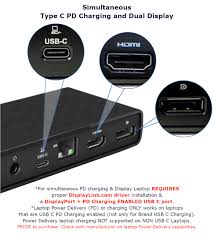 usb c dual monitor displaylink docking