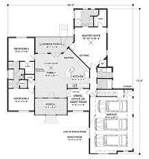 House Plan 92385 Craftsman Style With