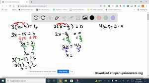 Solved Solve Each Of These Equations