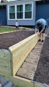 Build A Wood Retaining Wall On A Slope