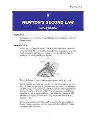 5 Newton S Second Law