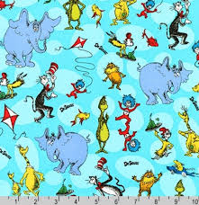 Dr Seuss From Robert Kaufman Fabric