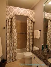 Double Swag Shower Curtain