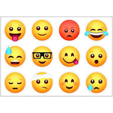 Ps0376 Mood Faces Feelings Sticker