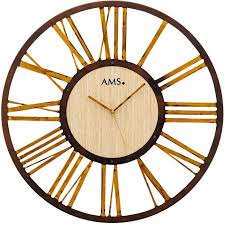 Metal Wall Clocks 50cm Ams 9648 9465