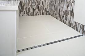 Rapid Recess Linear Drain Kit Built