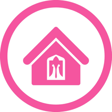 Pink Building Icon Png Images Vectors