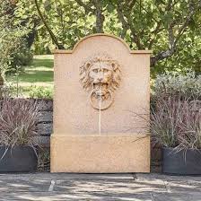 Outdoor Luxury Lion Water Feature
