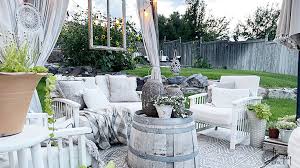 Enchanting Outdoor Living Space