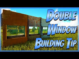 Double Window Building Tip For Ark